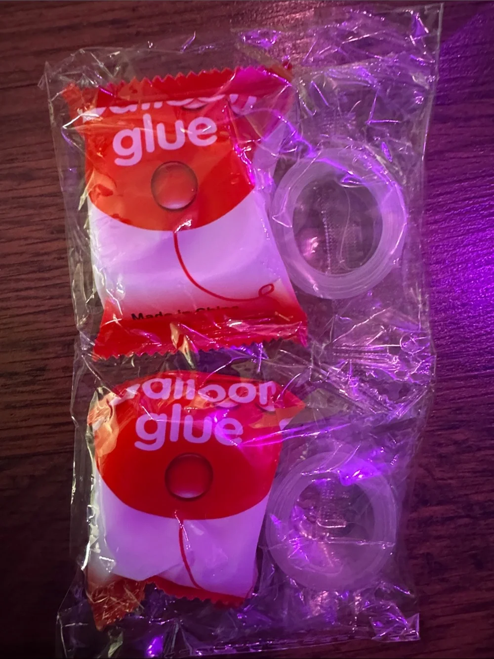 Balloon Glue - Clear Adhesive (4 Pack) C1.Bk.R.2